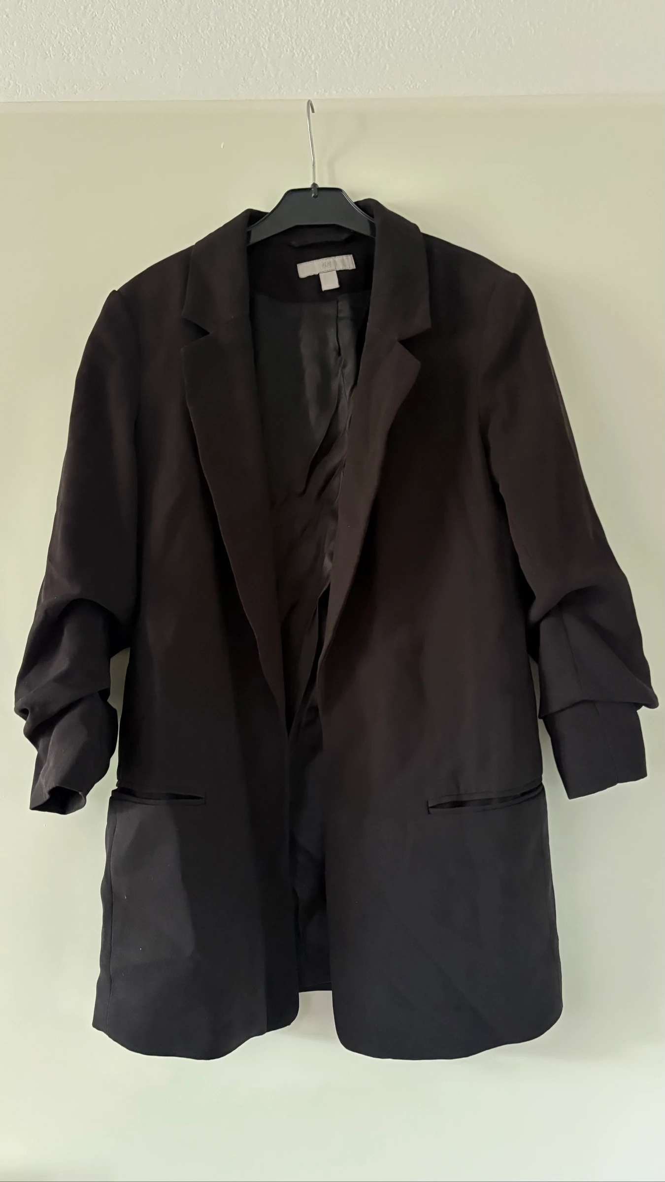 Blazer manches retroussées XS Femme